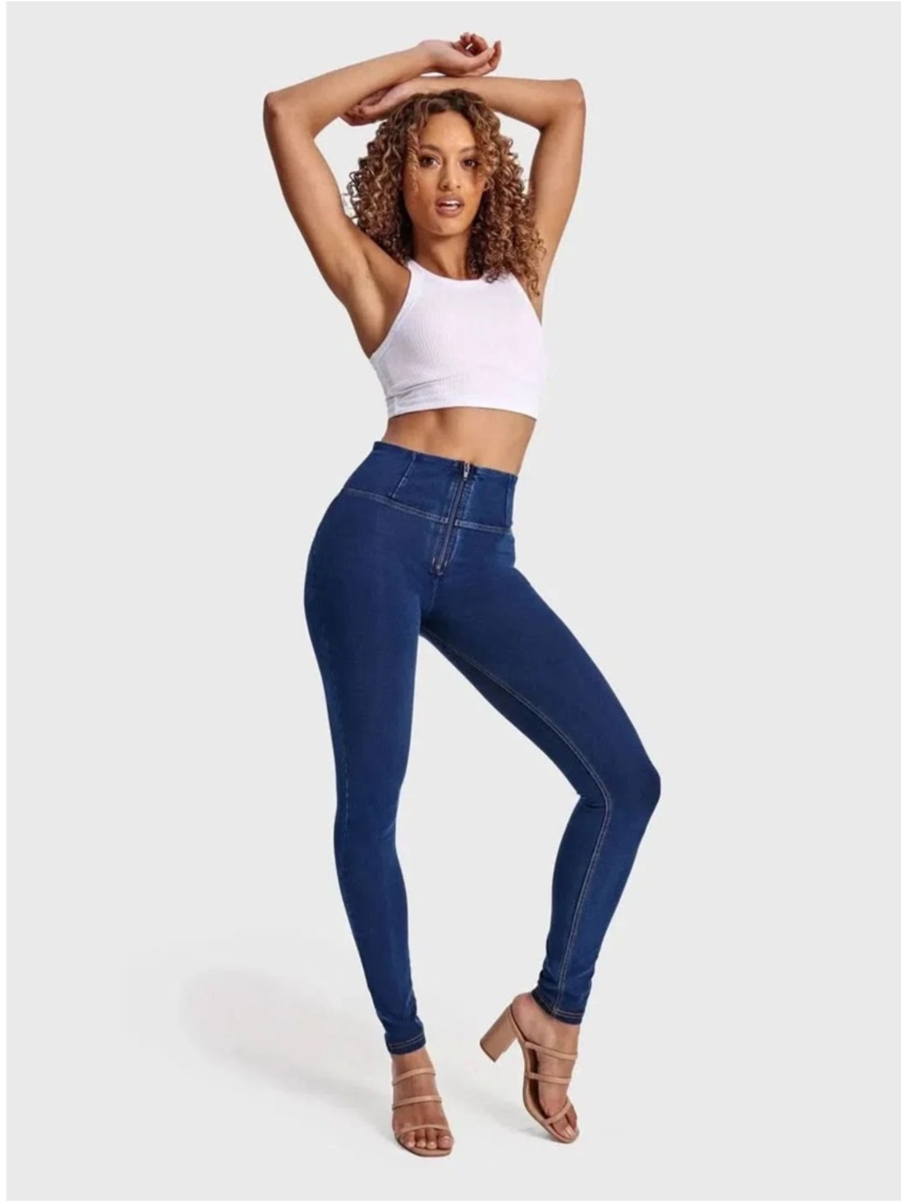 Freddy jeans wr.up denim for active bodies stretchy skinny jeans NWOT